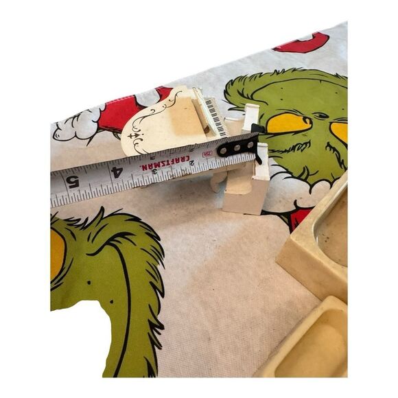 Vintage Lundby Dollhouse Furniture Grand Piano & Stools White Wood - Picture 4 of 6